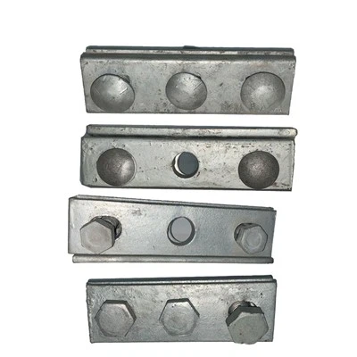 3- Bolt Cable Guy Clamp dengan hex bolt