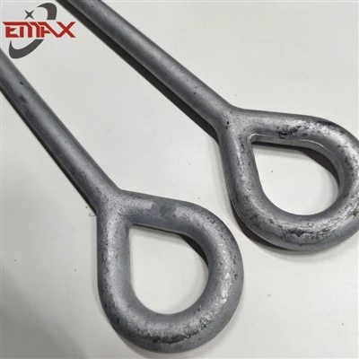 Hot Selling Factory Price Steel Forged Power Accessories Oval Eye Bolt